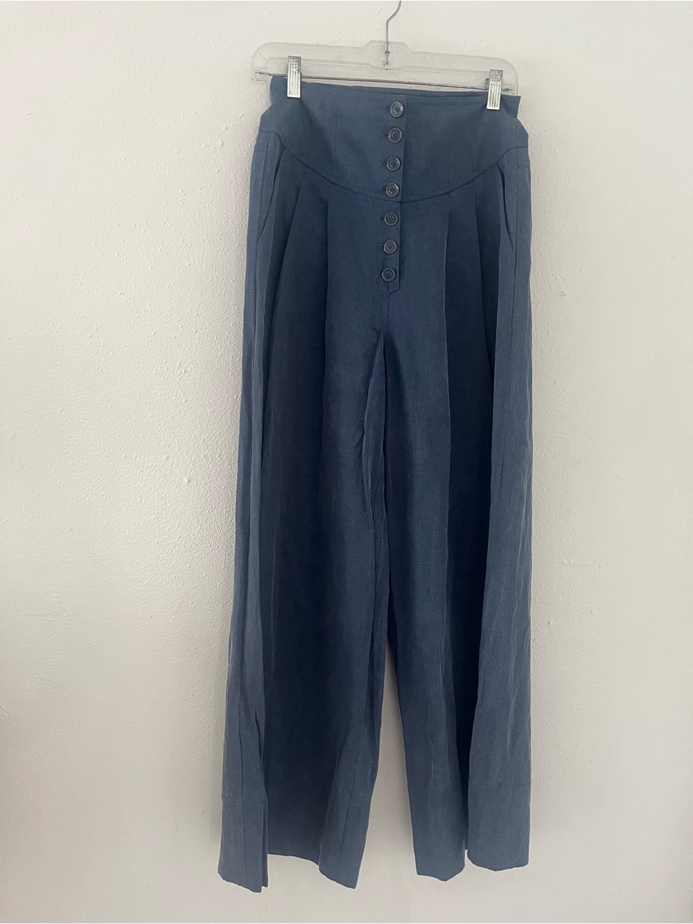 Ulla Johnson High-Waist Wide-Leg Trousers